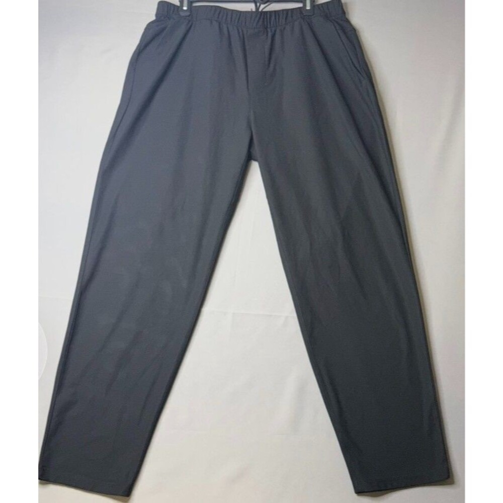 Lululemon ABC Pull On Warpstreme Obsidian Wrinkle Resistant Performance Pants XL